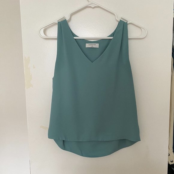 Babaton Murphy Blouse, Yucca Green - Picture 5 of 7